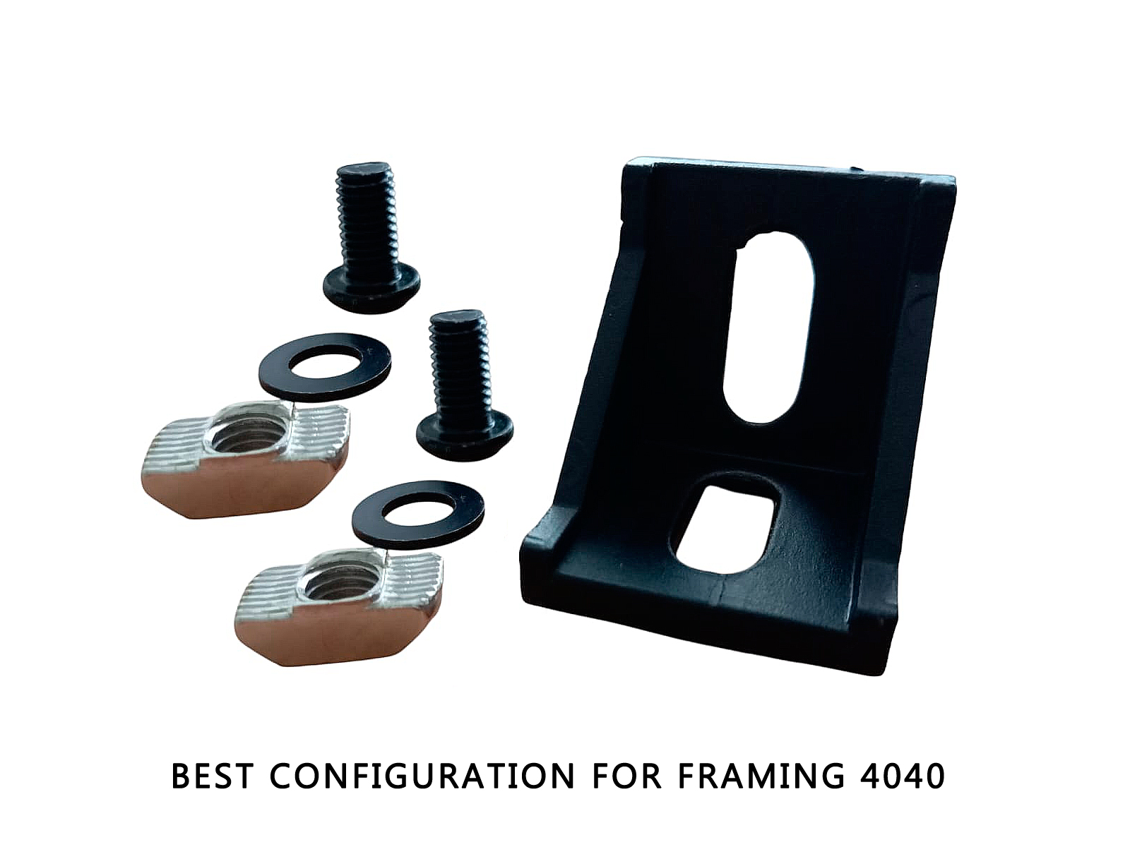 4x OZ35 Inner Corner Angle Aluminum Bracket for OZ4040 Series