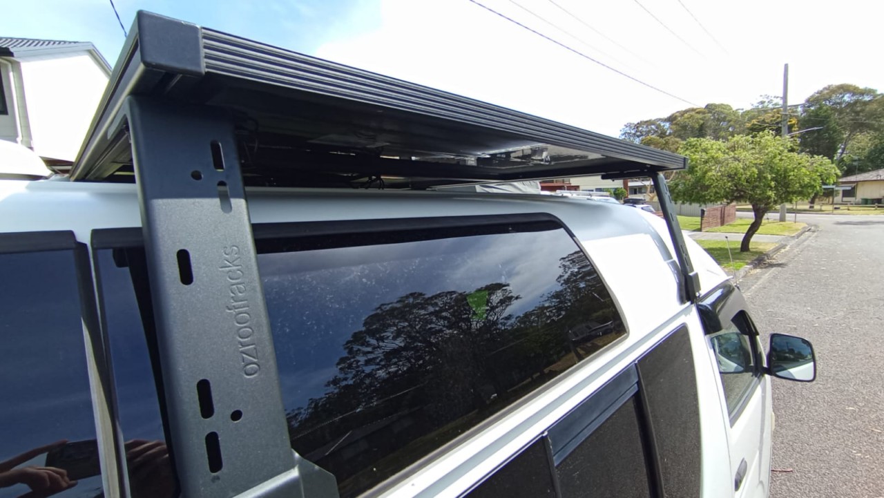 2x OZ4040 Black Anodized 6063-T5 Aluminium Extrusion T-Slot Profile
