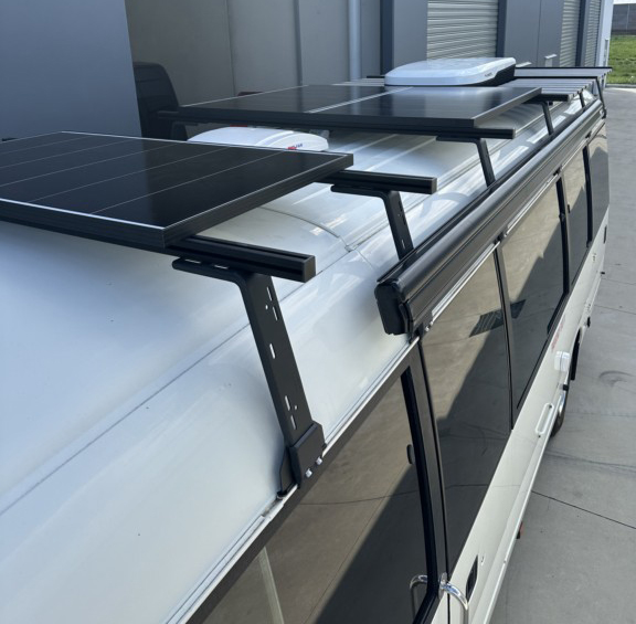 6x OZ44AL Multislots Aluminium Brackets 44CM